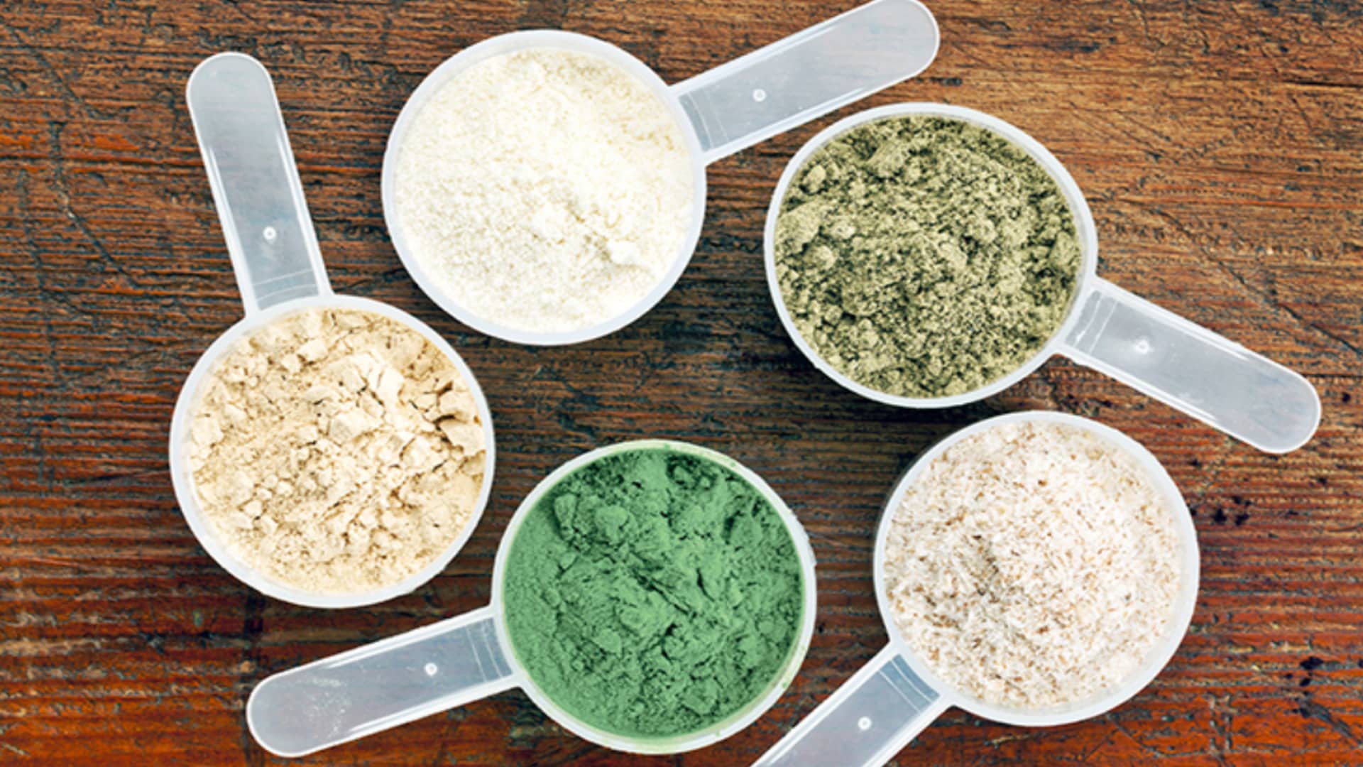 Plant-based protein powders Source