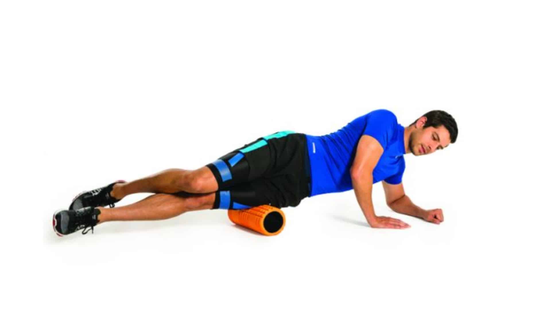 Iliotibial band (Outer Thigh) foam roller