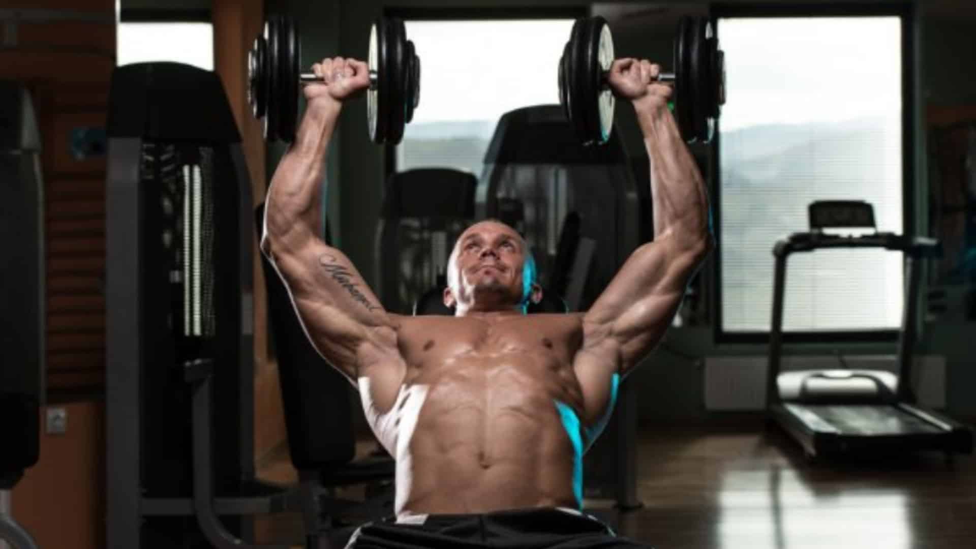 Chest and Triceps Workout With Dumbbells for Muscle