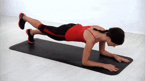 One-Leg Plank exercise