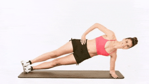 Side Plank with Hip Abduction
