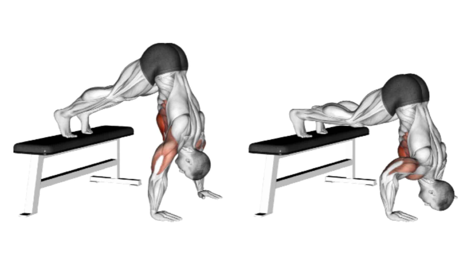 Elevated pike push-up