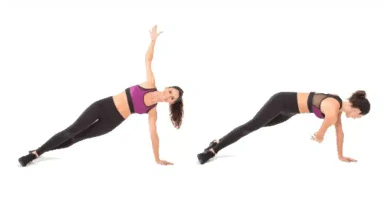 Side Plank And Rotate