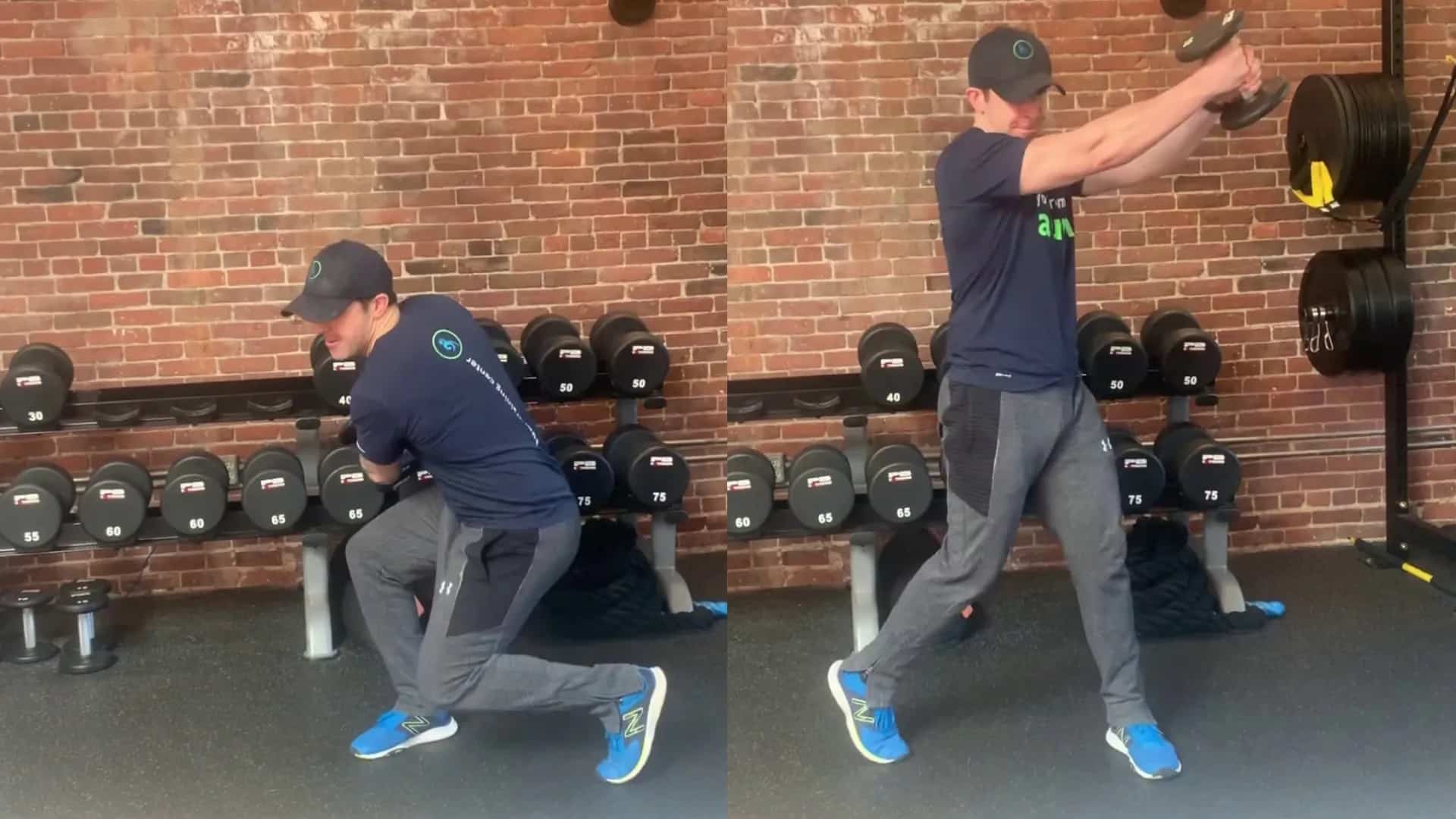 Dumbbell Down-Up twist
