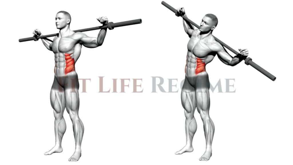 How To Do Barbell Side Bend & Its Benefits