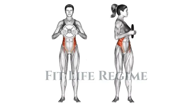 Standing Oblique Twists with Plate