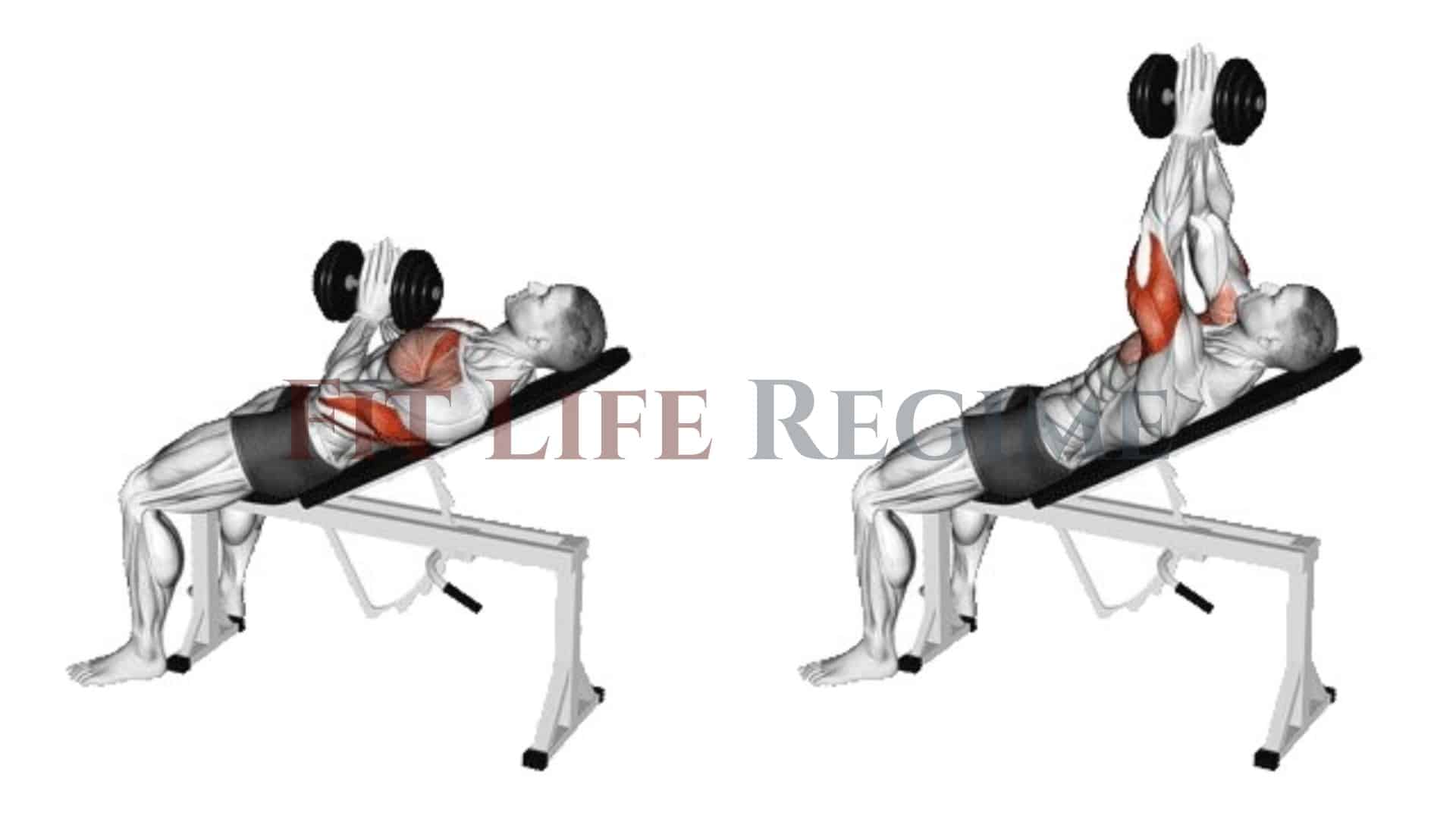 Incline Dumbbell Squeeze Press