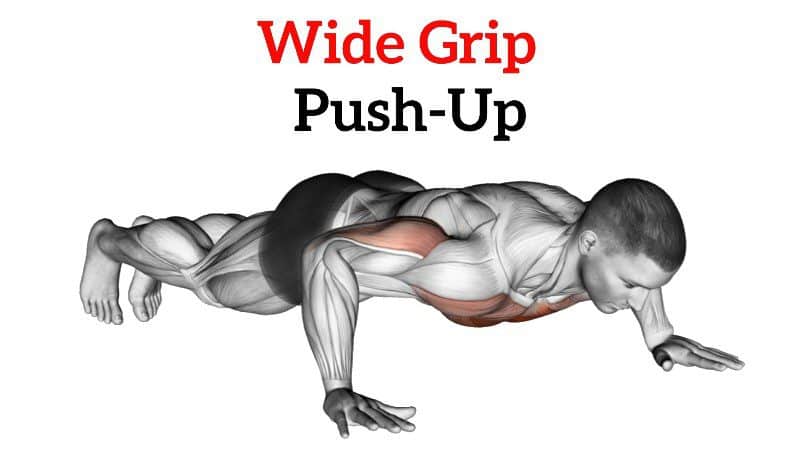 Wide Grip Push Ups How To Do Muscles Worked Benefits Wide Grip Push Ups How To Do Muscles Worked Benefits